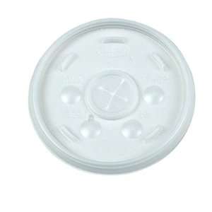     Plastic Lids for Hot/Cold Foam Cups Translucent: Office Products