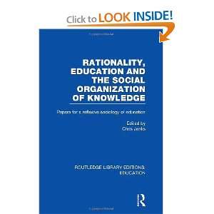  Editions Education Mini Set L Sociology of Education Rationality 