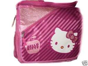 Hello Kitty Sanrio Glitter NEW Purse Bag Messenger Tote  