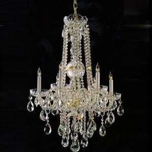 : Bohemian Crystal 22 Candle Chandelier Finish: Chrome, Crystal Type 