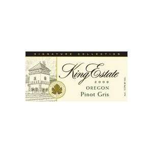 King Estate Pinot Gris Signature Collection 2011 750ML 