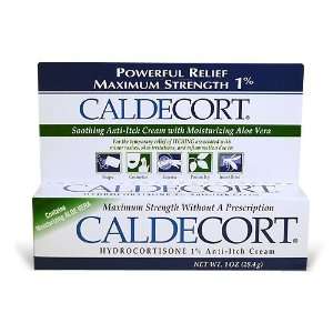 Caldecort 1% Hydrocortisone Anti Itch Cream, 1 Oz Box (Pack of 6 