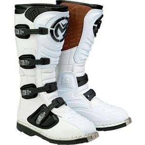  Moose Racing Youth M1 Boots   Youth 3/White Automotive
