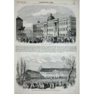   1858 KingS Palace Berlin Germany Bellevue Frederick