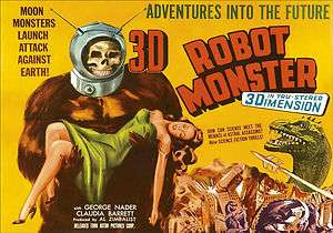 MAGNET Vintage Movie Poster ROBOT MONSTER 1953 Magnet  
