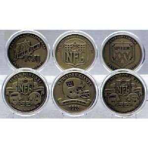    New York Giants Bronze Super Bowl Collection
