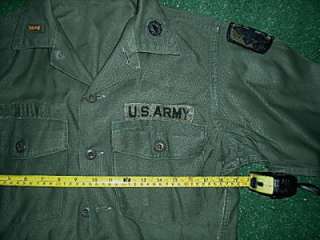 Army Vietnam Era Small/Medium fatigue Shirts  