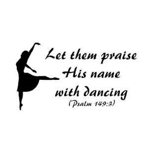  Praise Him With Dancing Button Arts, Crafts & Sewing