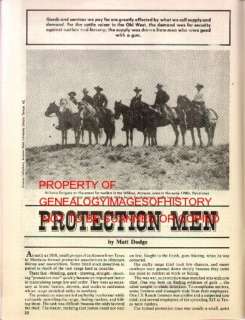 Arizona & Texas Rangers Cattle Protection Men+  