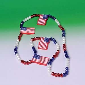  US Flag Necklace: Toys & Games