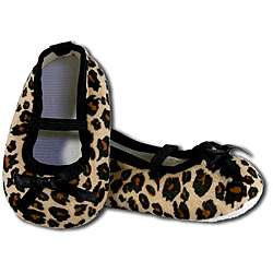 Brown Leopard Infant Girl Crib Shoes  Overstock