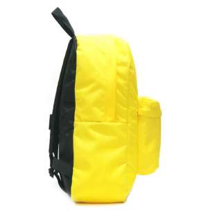   Superbreak Super Break RACER YELLOW Backpack School Bag Bookbag NWT
