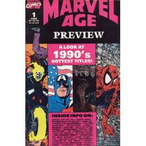  Marvel Age Preview (1990) #1 Books