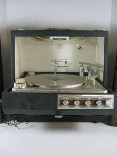   Magnavox Portable Record Player with Detachable Speakers  