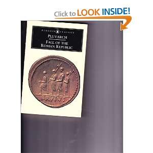  FALL OF THE ROMAN REPUBLIC SIX LIVES Plutarch Books