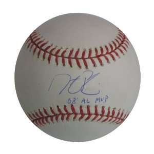  Autographed Dustin Pedroia Major League Baseball inscribed 