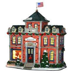 The Village Collections Christmas School  Overstock