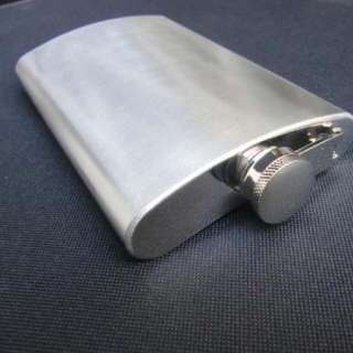 New 9oz 18/8 Stainless Steel Hip Flask W/Funnel  