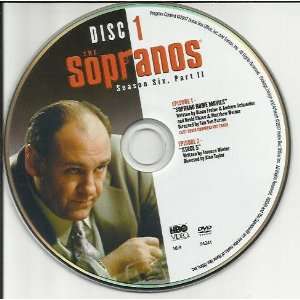  The Sopranos Season 6 Part 2 Disc 1 Replacement Disc 