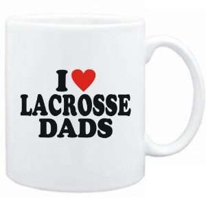  New  I Love Lacrosse Dads  Mug Sports: Home & Kitchen