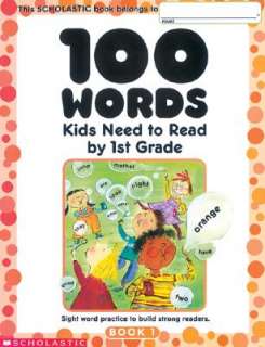 100 Words Kids Need to Read 1st Grade  