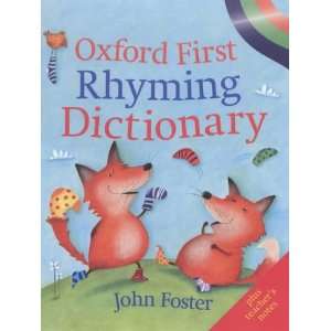 Oxford First Rhyming Dictionary John Foster 9780199112296  