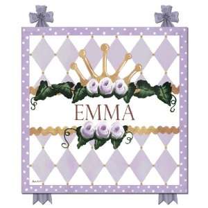  Chic Princess Crown Lavender Dream Name Plaque
