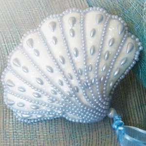  7 Wide Decorative Clamshell. Made with Natural Sea Shells 