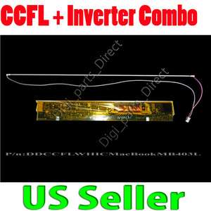 Inverter+CCFL Backlight with Wire Harness Combo APPLE MacBook MB403LL 