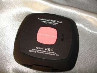   BLUSH~THE NATURAL HIGH~6G COMPACT~W/BRUSH~BARE MINERALS~NU  