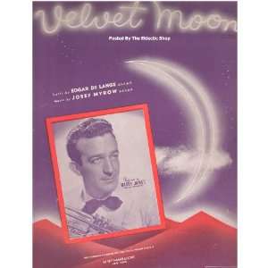  Velvet Moon (Freddy Martin on Cover) Lyric Edgar De Lange 