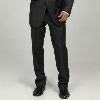Kenneth Cole New York Mens Charcoal Stripe Suit Separate Pant 