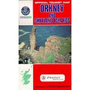  Orkney and Shetland (Official Tourist Map) (9780860848998 