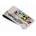 Ed Hardy Death or Glory Metal Money Clip Today 