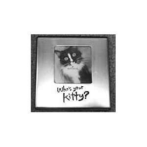   Kitty? Hallmark Silver Stainless Steel Picture Frame 