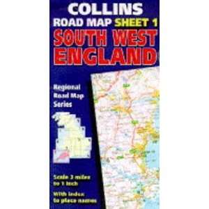  South west England (Collins Regional Road Map 