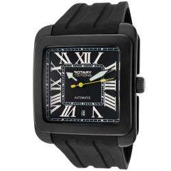 Rotary Mens Editions/700 Series Black Rubber Watch  Overstock