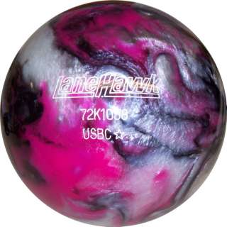 14 lb # LaneHawk Black/Pink Bowling Ball   