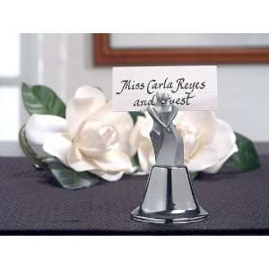   Bride and Groom Wedding Bell / Place Card Holder: Home & Kitchen