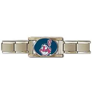  Cleveland Indians Stainless Steel Jewelry Bracelet Sports 
