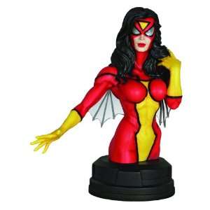  Gentle Giant Studios Spider Woman Mini Bust: Toys & Games