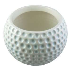   Golf Ball Planter or Flower Arrangement Vase, 3 3/4 Inch Home