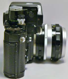 Nikon F2 35mm Black SLR Camera with Nikkor F1.4 50mm Lens  