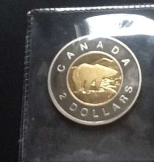 1996 CANADA 2 DOLLAR COIN PROOF  
