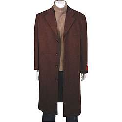 Mantoni Mens Wool and Cashmere Winter Top Coat  