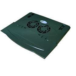 Logisys Foldable Laptop Cooling Pad with Fan Speed Control  Overstock 
