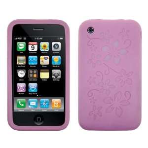   iphone floral silicone case cover for 3 3g 3gs free delivery uk