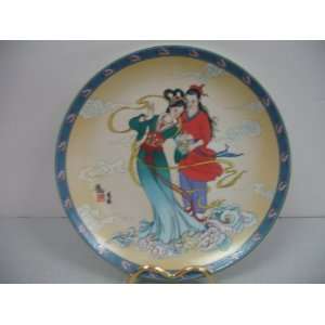  Imperial Jingdezhen Porcelain Plate Bright Pearl 