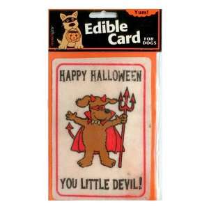  Crunch Card Happy Halloween Little Devil for DOGS