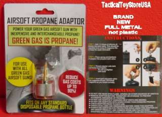description acc tac green gas propane adaptor v1 main specifications
